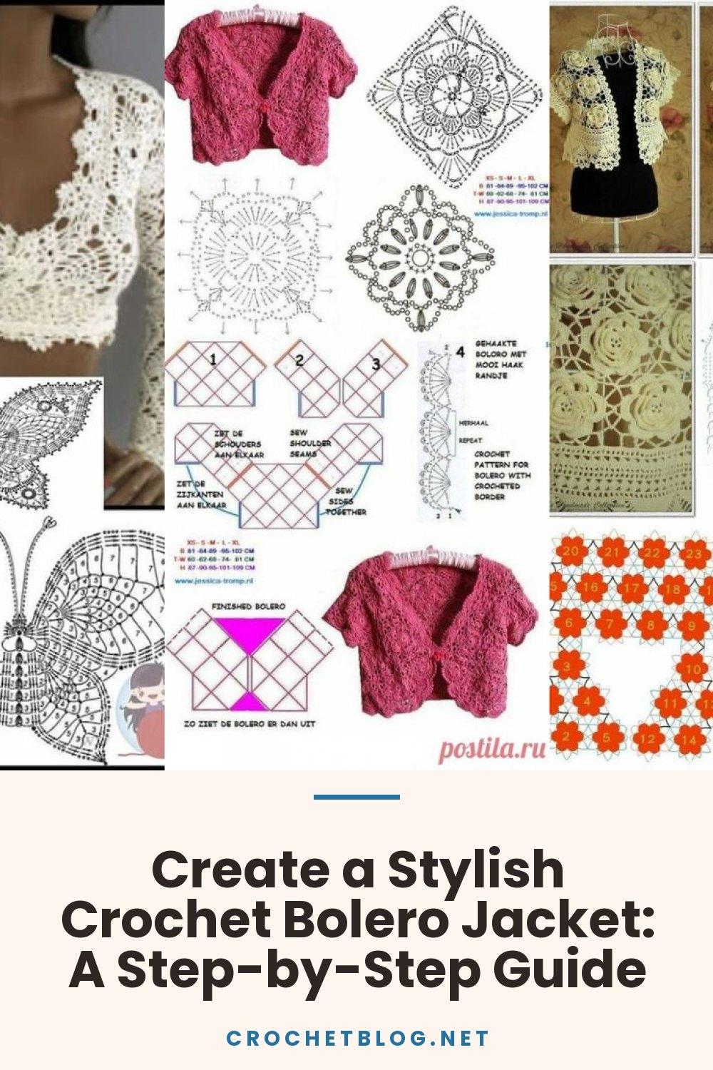 Create a Stylish Crochet Bolero Jacket: A Step-by-Step Guide