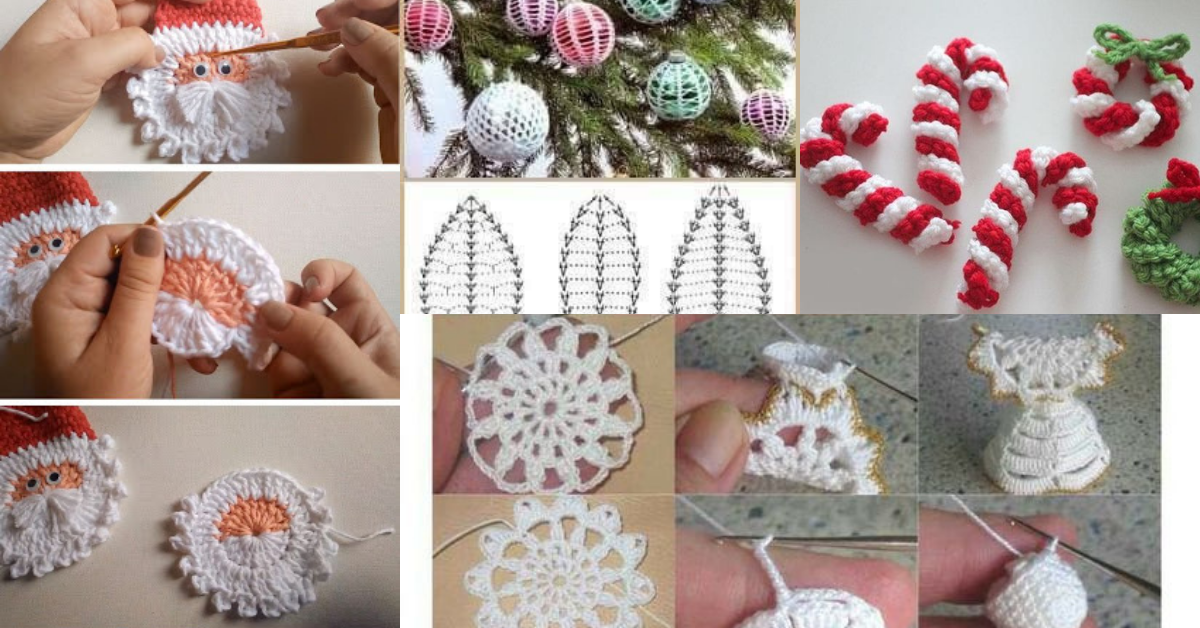 creative christmas crochet tutorials