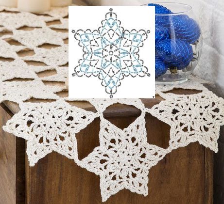 creative combinations with crochet stars 2