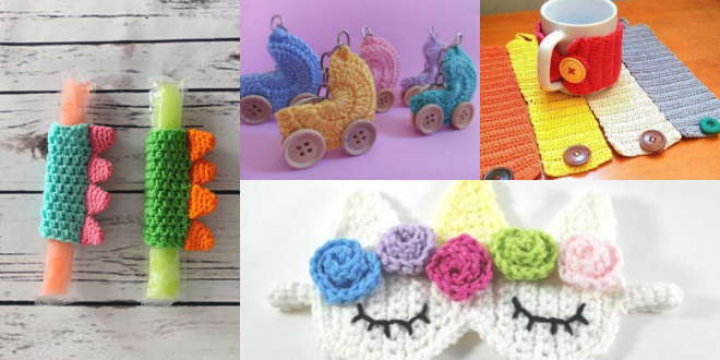 creative crochet party favors