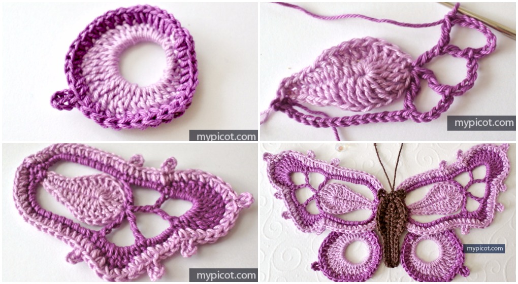 crochet Butterflies