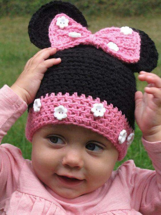 crochet Minnie Hat 2