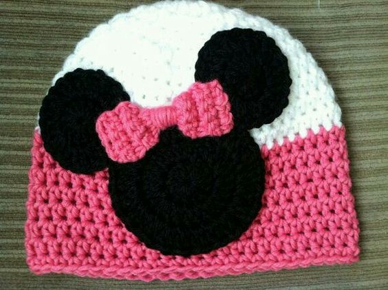 crochet Minnie Hat 4