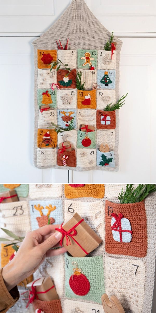 crochet advent calendar ideas