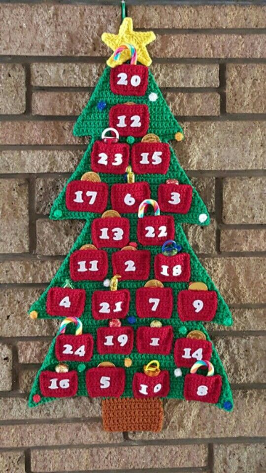 crochet an advent calendar