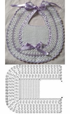 crochet baby bibs patterns ideas 2