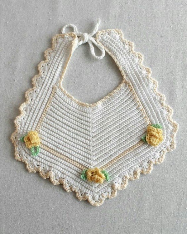 crochet baby bibs patterns ideas 7