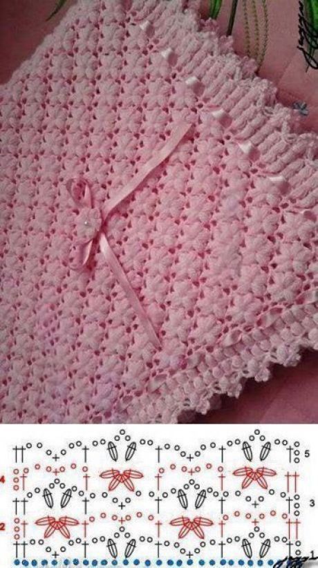 crochet baby blanket models and graphics 15