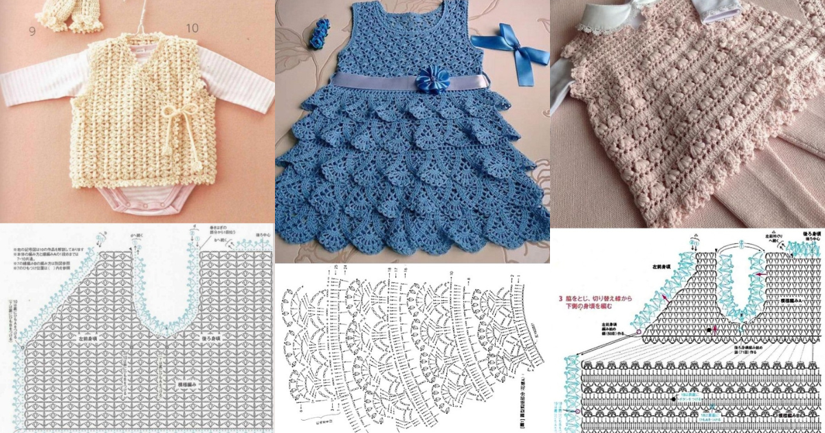 crochet baby clothes models