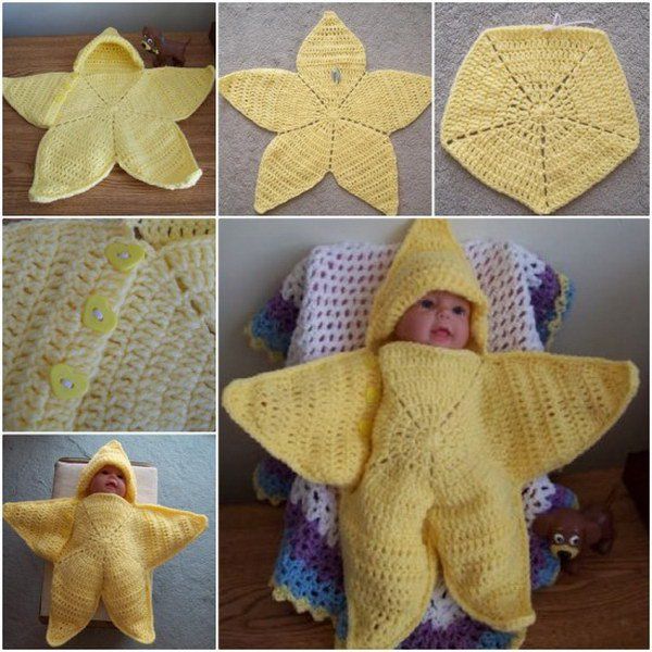 crochet baby cocoon 1