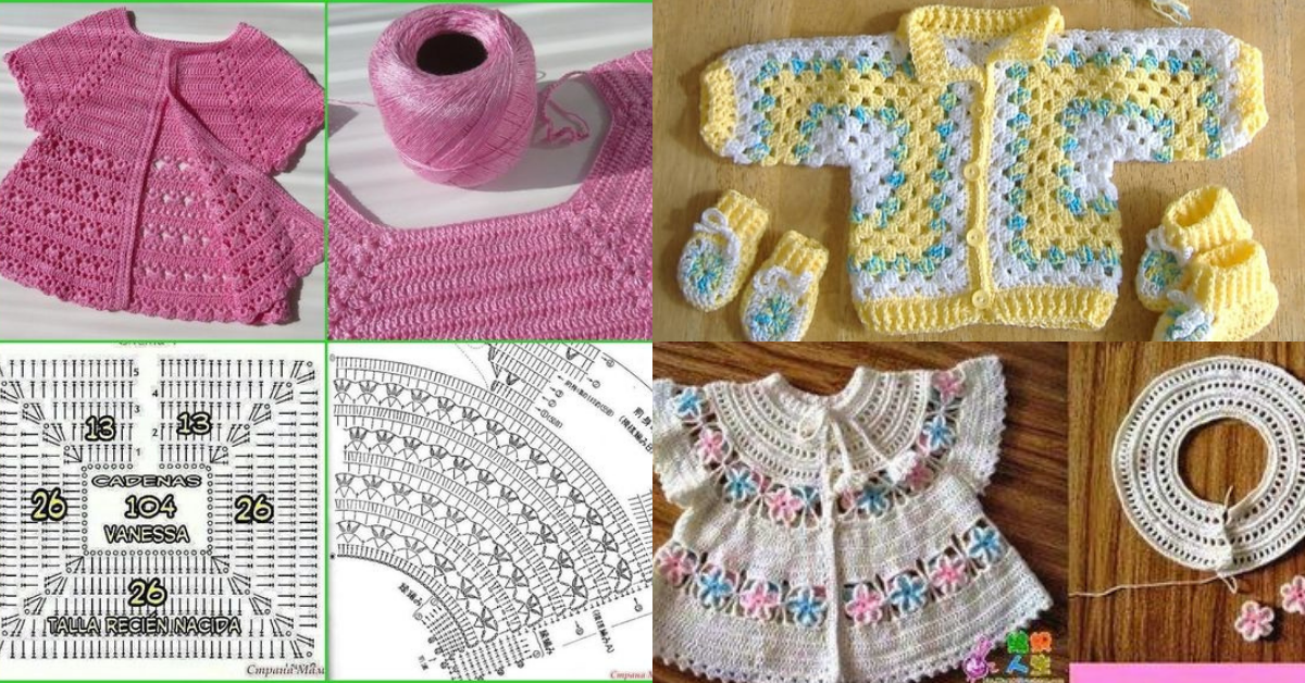 Show fort defect Crochet Baby Jacket Ideas And Tutorial