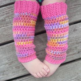 crochet baby leg warmers 8
