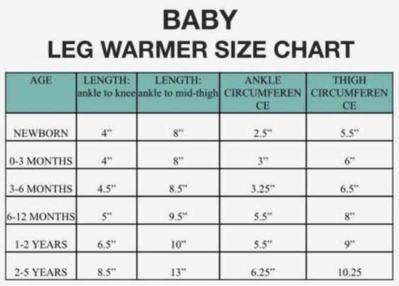crochet baby leg warmers 9
