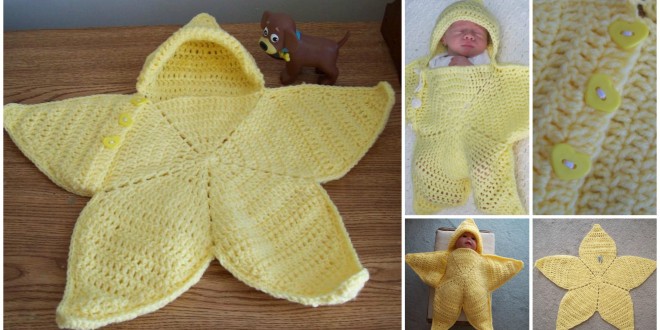 crochet baby star