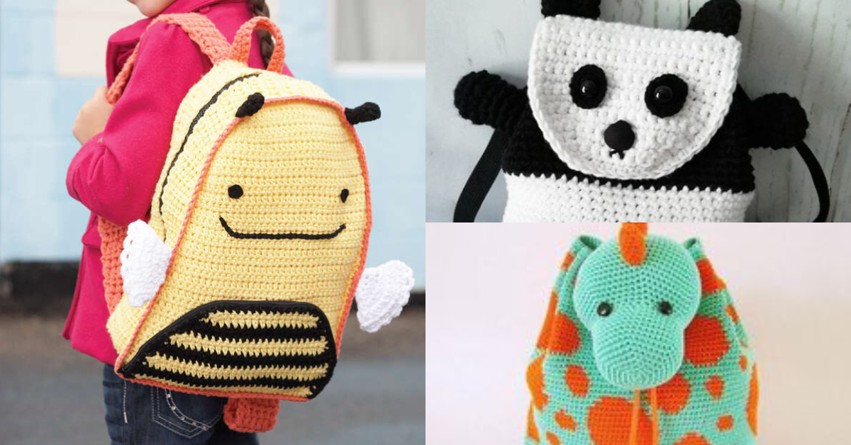crochet backpack ideas for kids