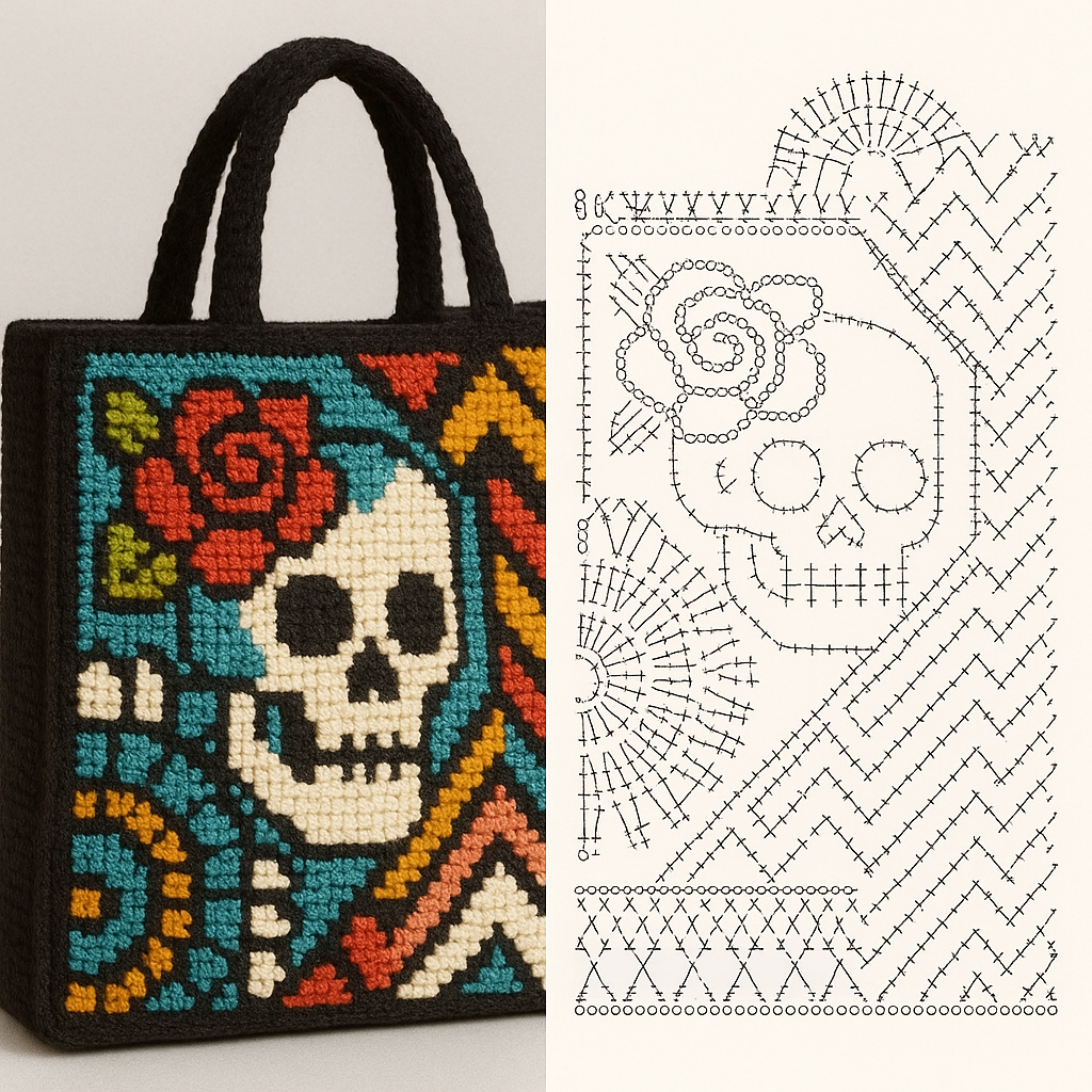 crochet bag graphics ideas 7