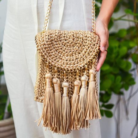 crochet bags with fringe 7