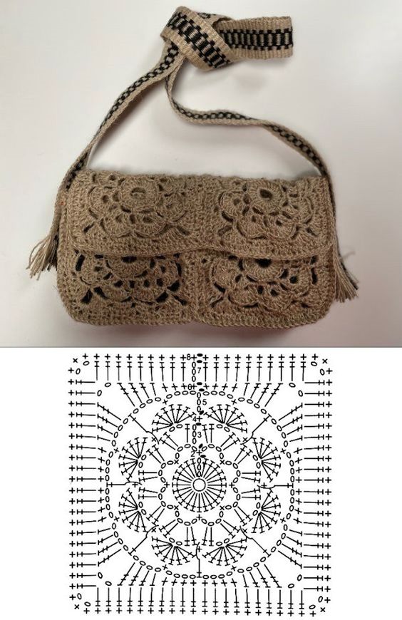 crochet bags with graphics 10
