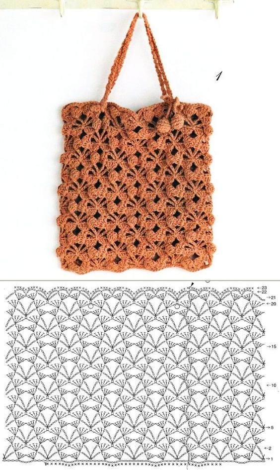 crochet bags with graphics 5