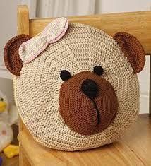 crochet bear cushion tutorial 5