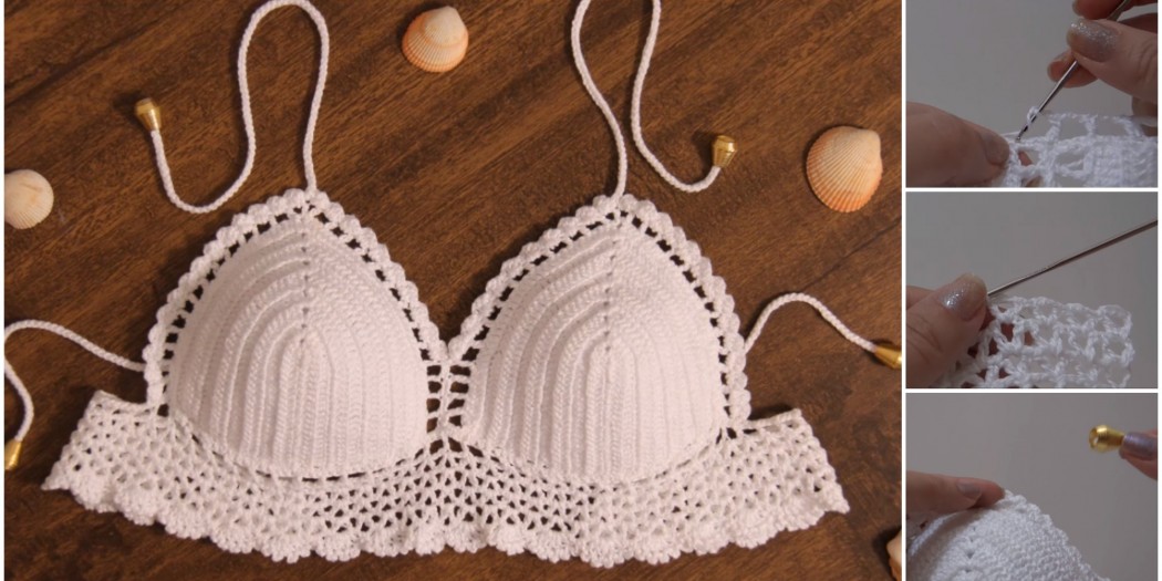 Crochet Beautiful Bra – Universal Size