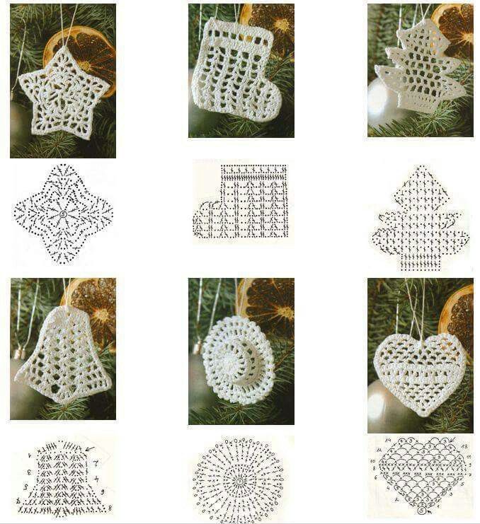 crochet bell appliques 1