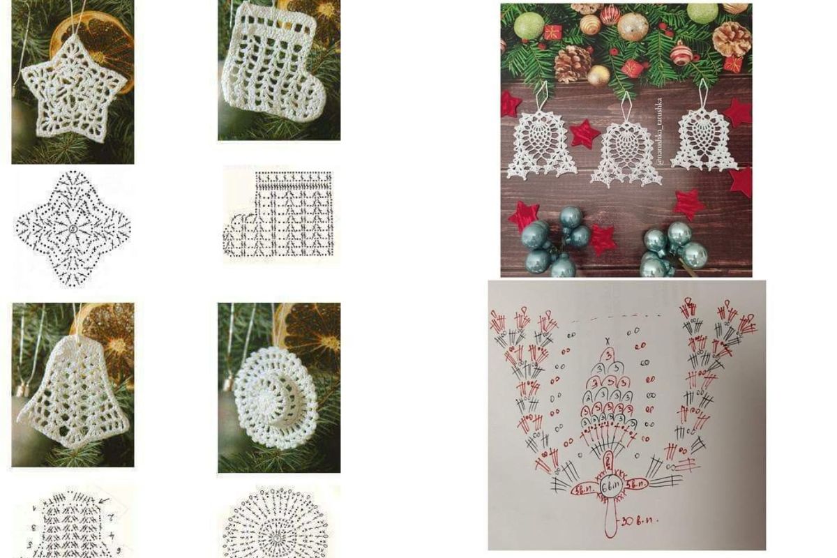 crochet bell appliques 10