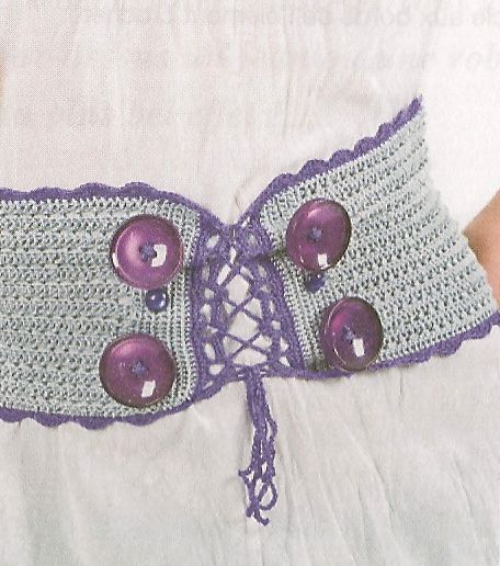 crochet belt tutorial ideas 8