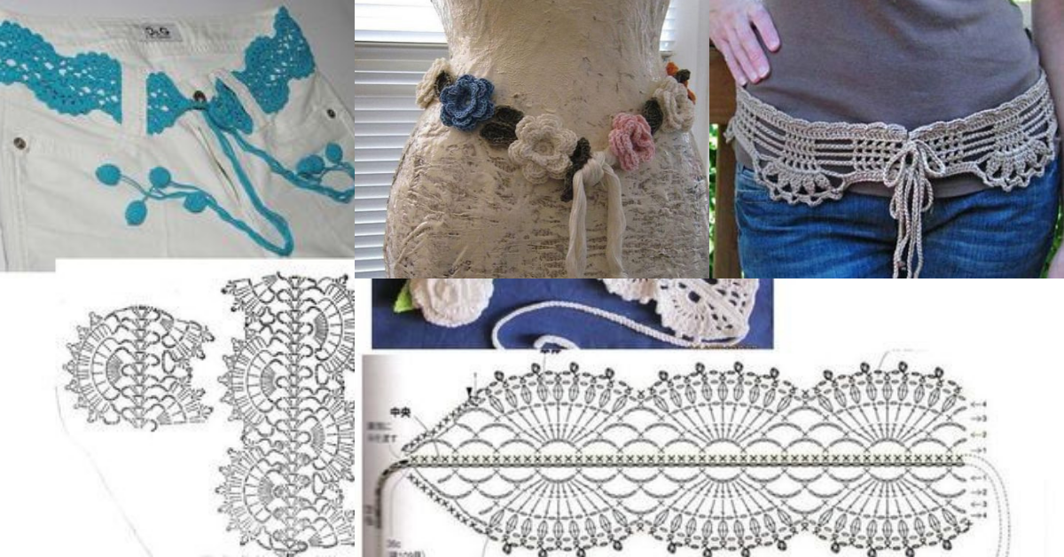 crochet belt tutorial ideas