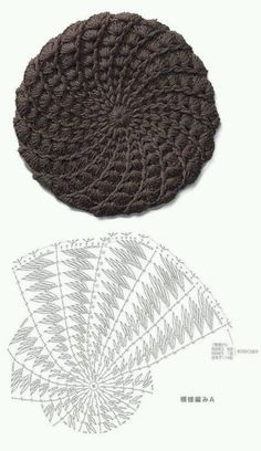 crochet beret tutorial 8