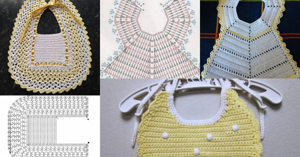 crochet bib ideas and graphics