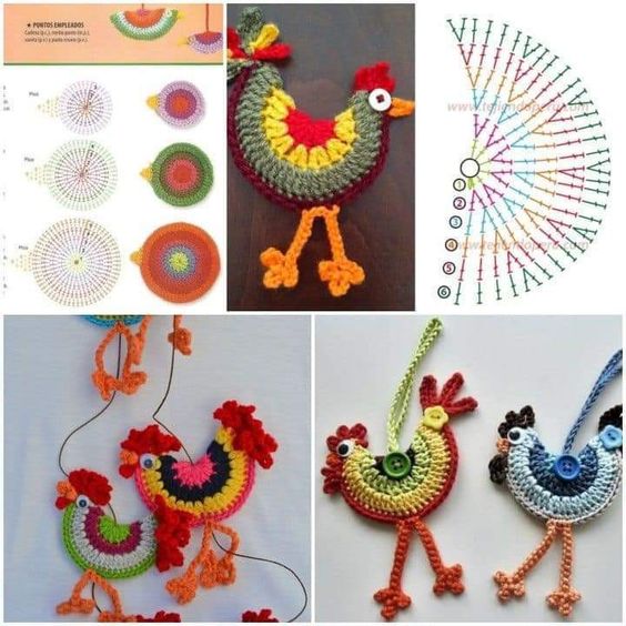 crochet bird graphics 10