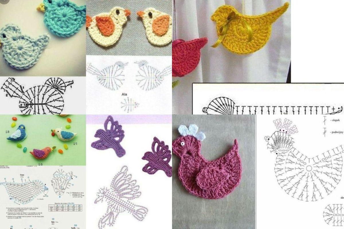 crochet bird graphics 11