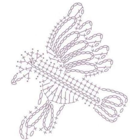 crochet bird graphics 3