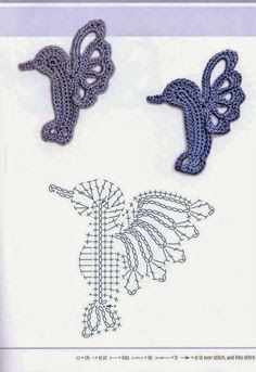 crochet bird graphics 9