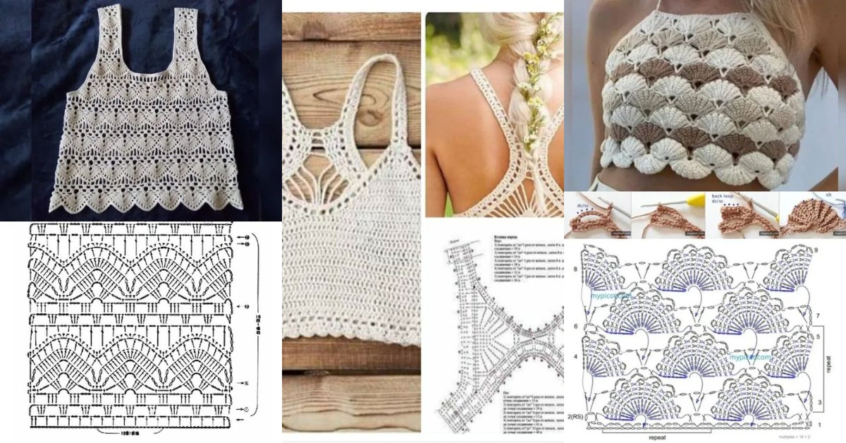 12+ Crochet Blouse Ideas With Graphics