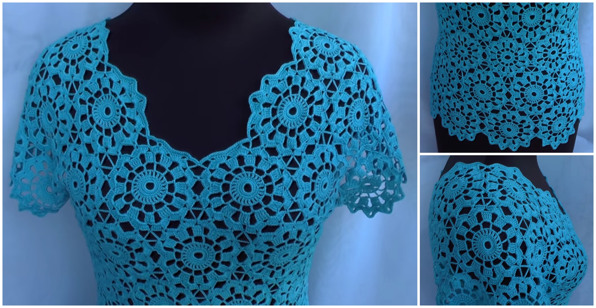crochet blouse motifs