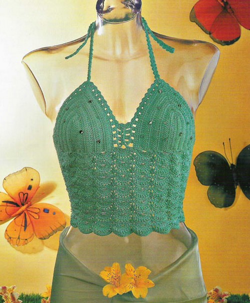crochet blouses and tops 2