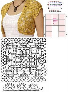 crochet bolero tutorial ideas 4