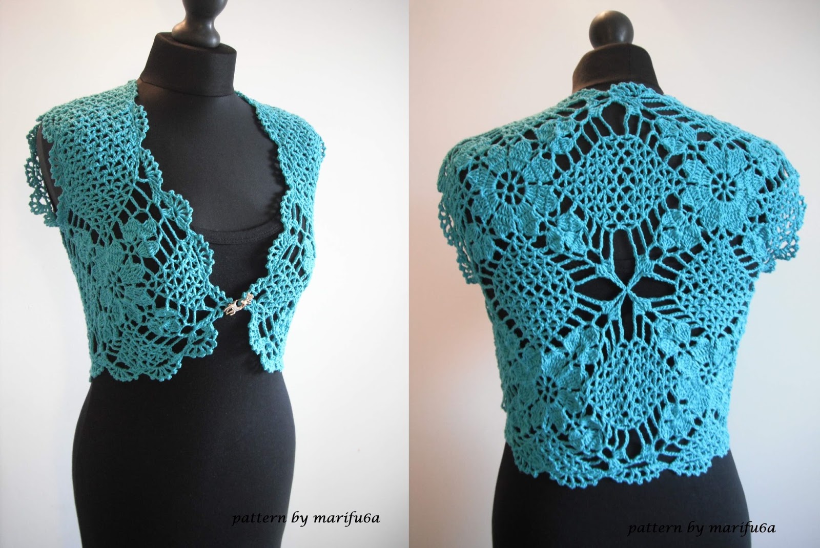 how-to-crochet-mint-bolero-shrug-chaleco-free-pattern-and-video