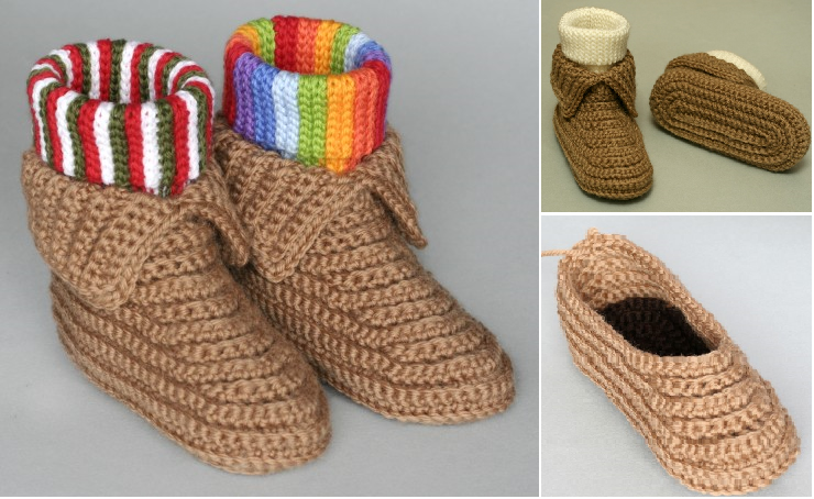 crochet boots pattern