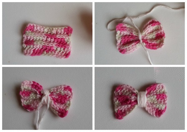 crochet bows with patterns 2