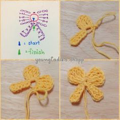 crochet bows with patterns 5
