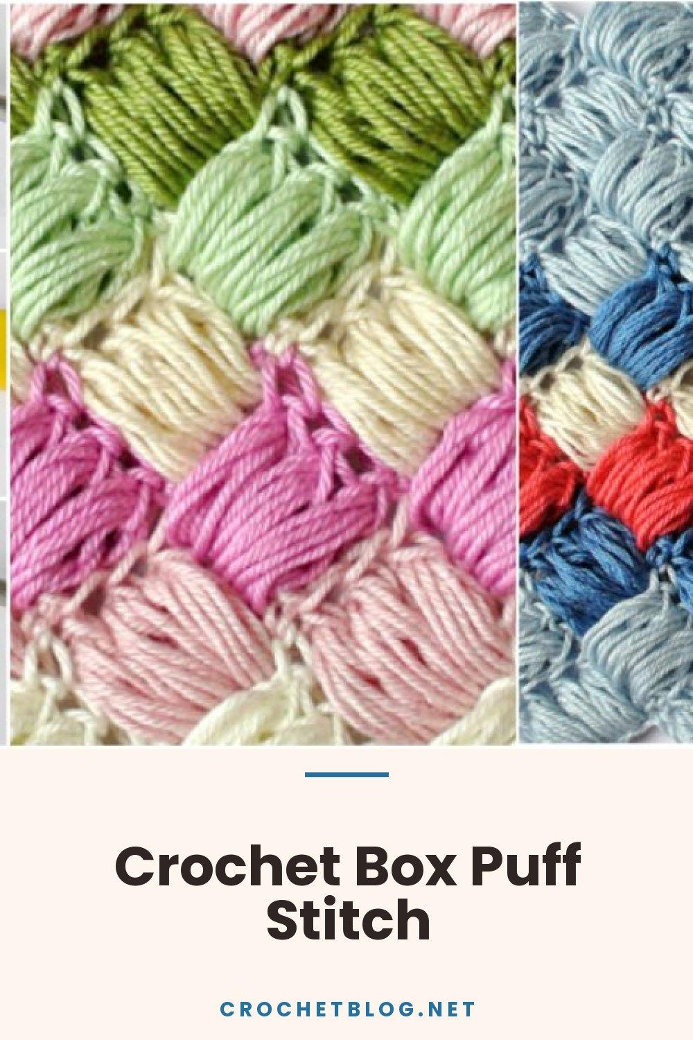 Crochet Box Puff Stitch