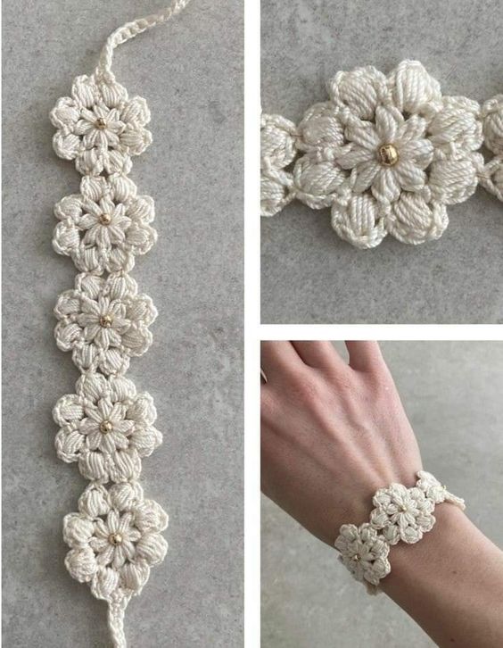 crochet bracelet ideas pattern ideas 1