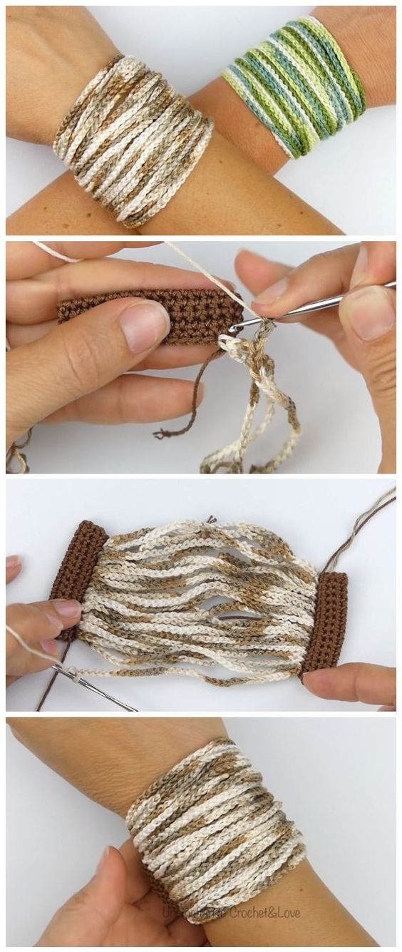 crochet bracelet ideas pattern ideas 3