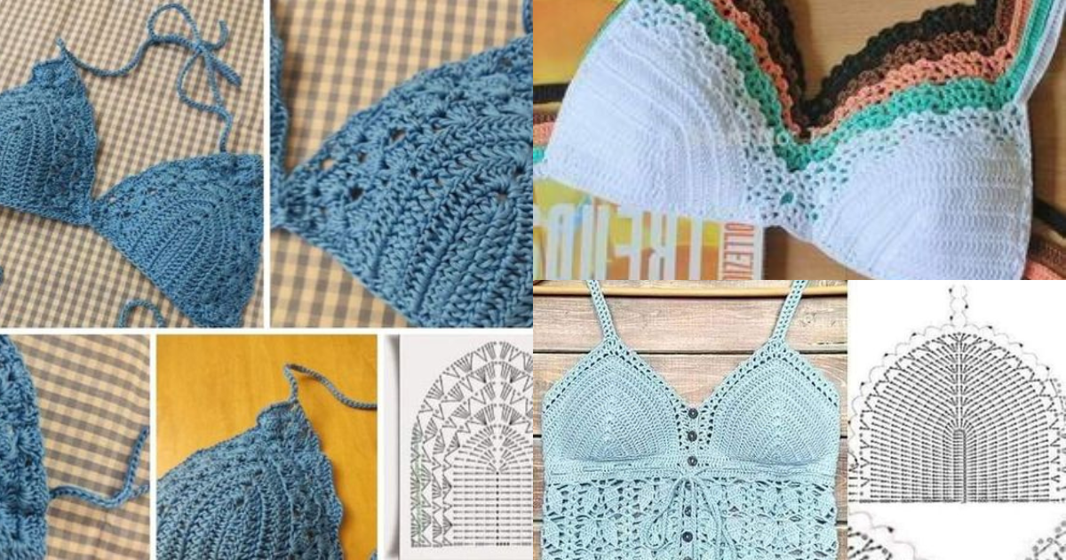 crochet bralettes