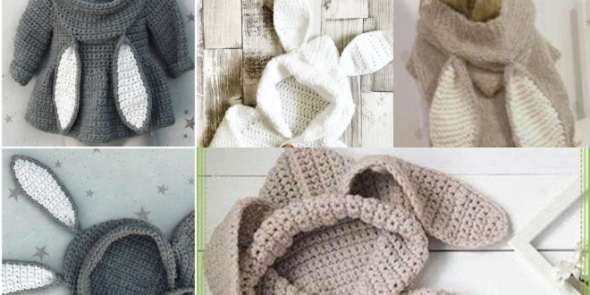 crochet bunny ears jacket ideas