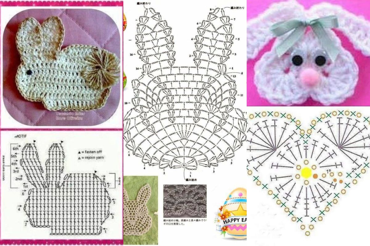 crochet bunny ornament ideas 1