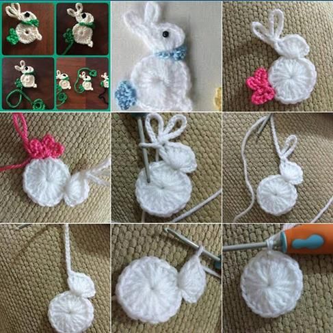 crochet bunny ornament ideas